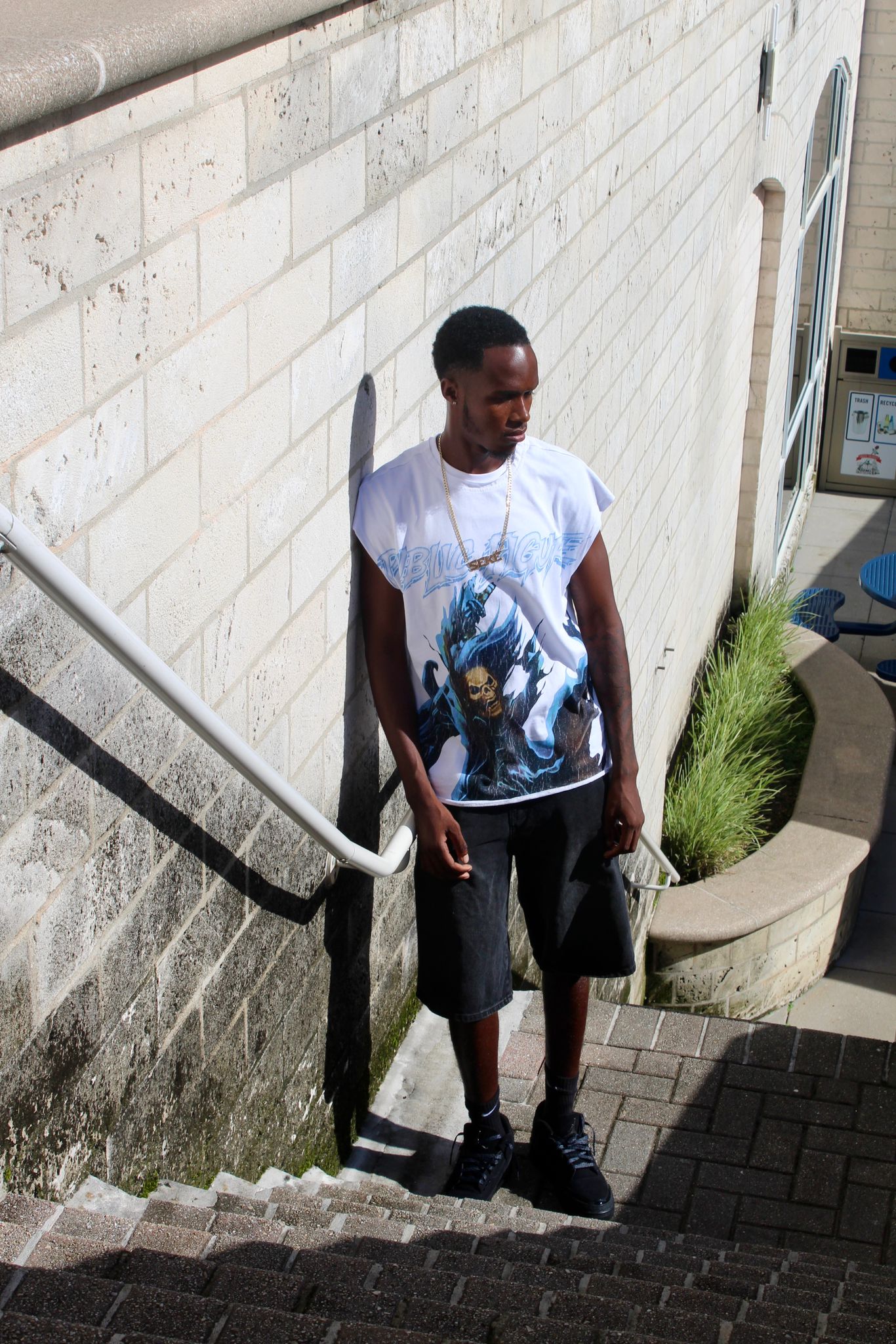 Sleeveless Public Figure Tee